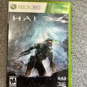 Halo 4 Xbox 360 2012 2 Discs Multiplayer First-Person Shooter Game
